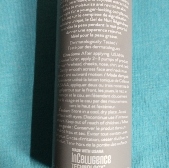 Usana celavive replenishing night gel - Picture 2 of 3